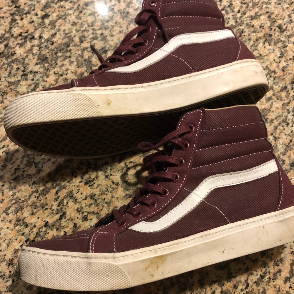 Maroon High Tops